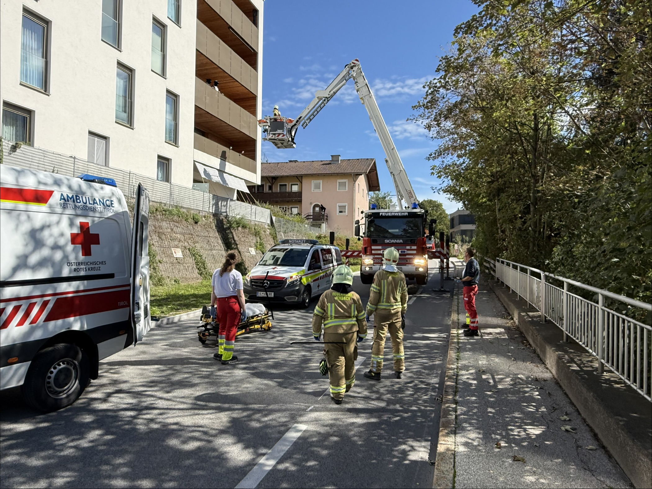 NR. 110 // 13.09.2026 UNTERSTÜTZUNG RETTUNGSDIENST / PERSONENRETTUNG / TRATZBERGSTRASSE